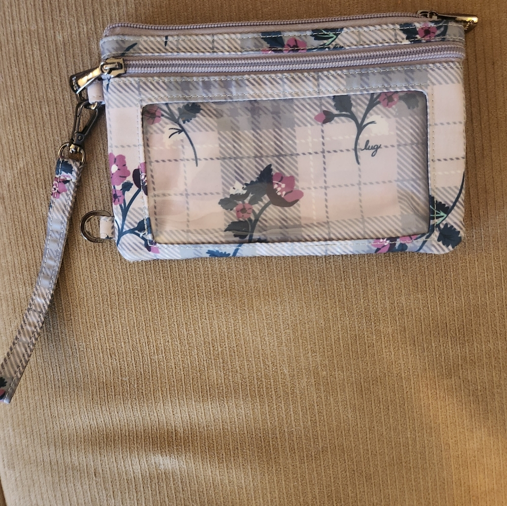 LUG "Peekaboo wristlet pouch"